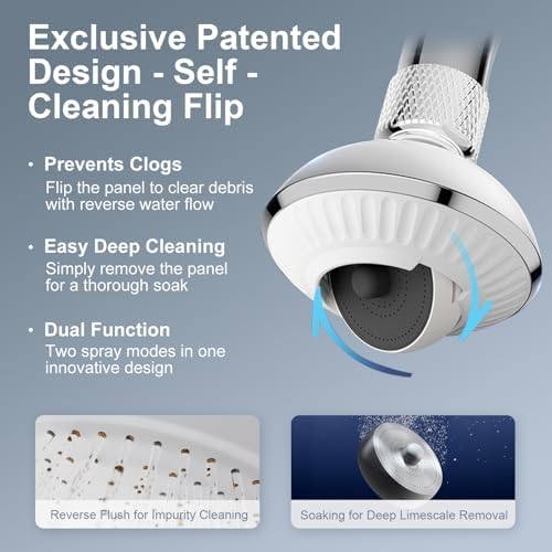 Kitchen Faucet Sprayer Attachment, Anti-Splash 3-Mode Swivel Faucet Extender with Wide Spray Area, 360° Rotating Faucet Aerator, Faucet Head Replacement for Kitchen, 55/64'' Female Thread - Image 3