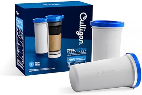Culligan ZeroWater Replacement Water Filter Removes PFAS 2-Pack​ by CulliganWater