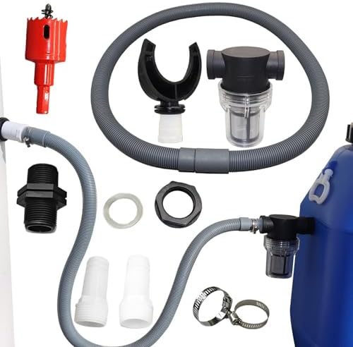 Downpipe Diverter System - Water Collection Rain Barrel Connector Kit, Outdoor Catchment Tool | Rainwater Collector with Filter, Efficient Hose Attachment for Home Garden Chores Flow Control - Image 7