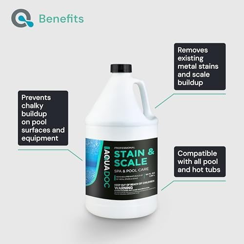 AquaDoc Pool & Spa Stain and Scale Remover for Hot Tubs - 64oz - Image 3