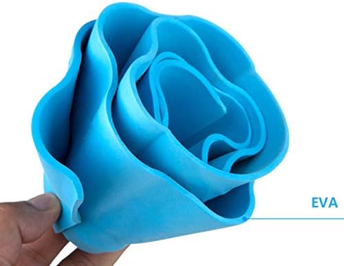 MYUBWTF Blue Baby Shower Cap, Bath Shampoo Cap Hat，Soft Hat Adjustable Visor Cap，Protect your eyes and face from water，Suitable for infants, children and pets from 0 to 12 years old - Image 6