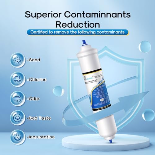 EXCELPURE RWF0300A Inline Water Filter Replacement for GE GXRTDR, 4378411RB, Samsung HAFEX/EXP, DA29-10105J, Whirlpool WHKF-IMTO, IC-100A, For Refrigerator, IceMaker, RVs, Marines, 3PACK - Image 5