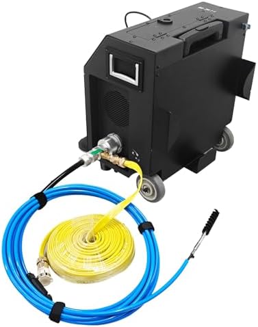 TECHTONGDA Air Condensers Copper Pipe Cleaner for 0.5-0.7 Inch Pipeline Diameter, 110V Chiller Condenser Tube Cleaning Machine with 0-1400rpm Adjustable Speed, 24.9ft Flexible Shaft - Image 5