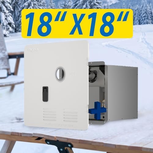 Eyoo 18 x 18 Inches RV Water Heater White Door. ONLY Door kit for Eyoo RV water heaters - Image 6