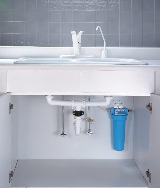 Pentair OMNIFilter CBF3 Water Filtration System, 10" Premium Single-Stage Undersink Filter System, NSF Certified to Reduce PFOA/PFOS, Includes Housing, CB3 Carbon Cartridge and All Hardware - Image 7