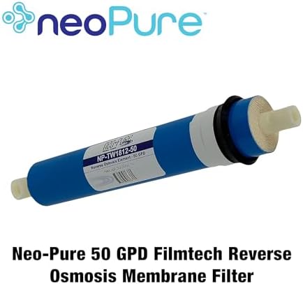 Neo-Pure 50 GPD Filmtech Reverse Osmosis Membrane Filter Replacement – Standard TFC Membrane for Kitchen Under Sink RO Water Filtration Systems, Compatible with Most 50 GPD Units - Image 2