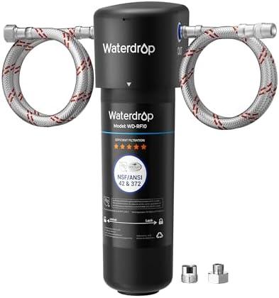 Waterdrop 10UA Under Sink Water Filter System, NSF/ANSI 42 Certified 1 Year by Waterdrop