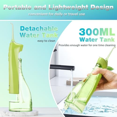 TOVENDOR Electric Water Dental Flosser Teeth Pick, Cordless Oral Irrigator - Image 6