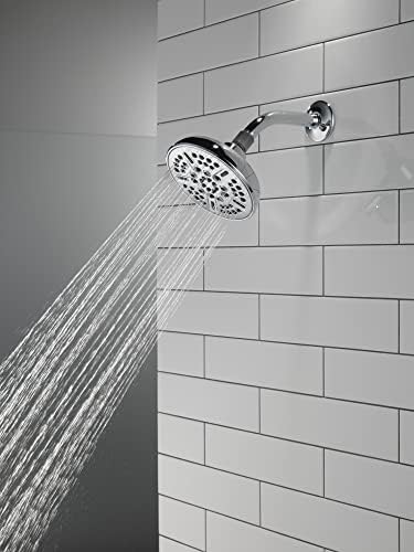 Delta Faucet 8-Spray Touch-Clean Chrome Shower Head, Delta Shower Heads, Showerhead, Shower Head Chrome, 1.75 GPM Water Flow, Chrome 75898C - Image 2