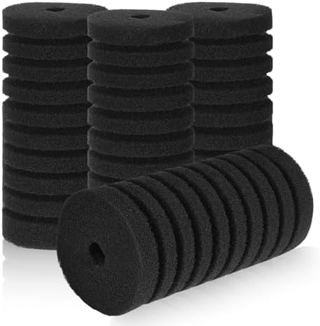 AQQA Replacement Aquarium Filter Sponge 4 Pack by AQQA