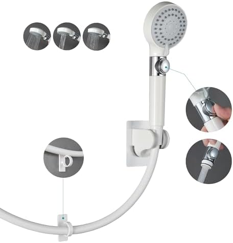 GwernKB Handheld Shower Head with Hose and On Off Switch,Water Saving by GwernKB
