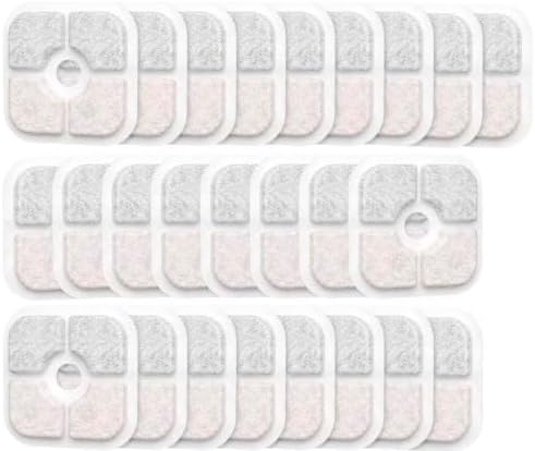 25 Pack Cat Fountain Filter Compatible With Catit PIXI Drinking Fountain by Caehomly