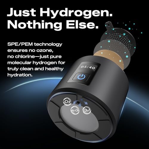 PUREPEBRIX Hydrogen Water Bottle Generator | IHSA Certified 7560 PPB - Image 5