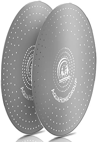 AquaHomeGroup Shower Head Spray Plates, 2-Pack, Restores Water Flow by Aquahomegroup