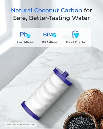 Waterdrop WF1CB Refrigerator Water Filter, 6 Pack - Image 5