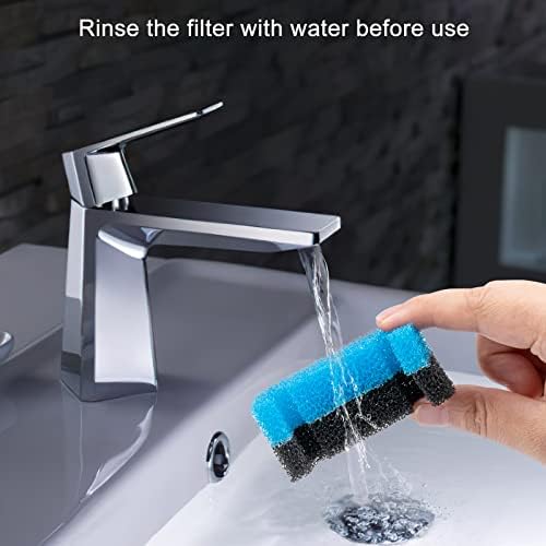 Wonder Creature Cat Water Fountain Sponge Foam Filter Replacement 4 Pack - Image 5