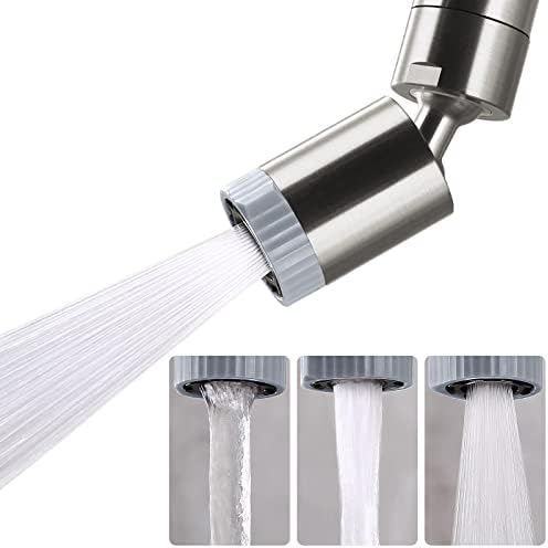 Rotating Faucet Aerator,360° Swivel Kitchen Faucet Nozzle Splash-Proof by Chiataoma