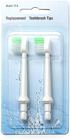H2ofloss Toothbrush Tip for All Types of H2ofloss Oral Irrigator(Package of 2) by SpecializinginOralCareforover10Years