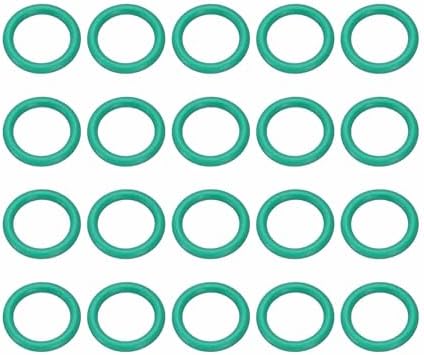 HARFINGTON 20 Pcs Fluorine Rubber O-Rings 18mm OD 13.2mm ID 2.4mm Width Round Sealing O Ring Seal Gasket for Industrial Engines Plumbing Faucet Hose Automotive by HARFINGTON