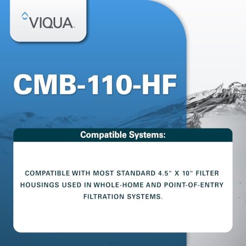 VIQUA CMB-110-HF 1 Micron High Flow Sediment Filter, 4.5x10 Inches - Image 4