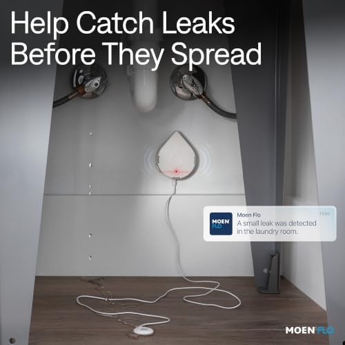 Moen Flo Detector, WiFi Enabled Water & Moisture Sensors, 3 pcs, 920-005 - Image 2