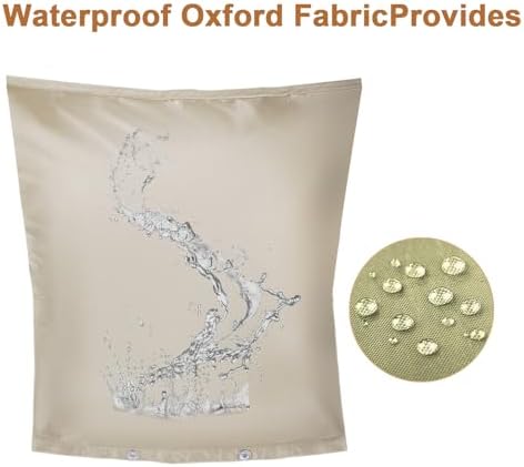 Backflow Preventer Insulation Cover,Pipe Insulation,Outdoor Pipe Covers For Winter Freeze Protection,Outdoor Faucet Covers For Winter Freeze Protection,Insulated Pipe Covers For Outside (30w*26h) - Image 5