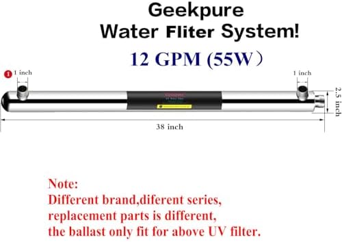 Replacement Ballast for Geekpure 12 GPM Filter - Image 2