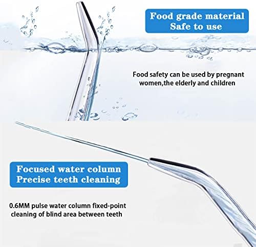 Replacement Heads for Waterpik,Water Flossers Other Brand Oral Replacement Tips for Water Pik Water Flosser(3 Classic Jet Tips) - Image 4