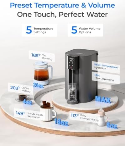 Waterdrop C1H Instant Hot Countertop RO System, No Installation Required - Image 4