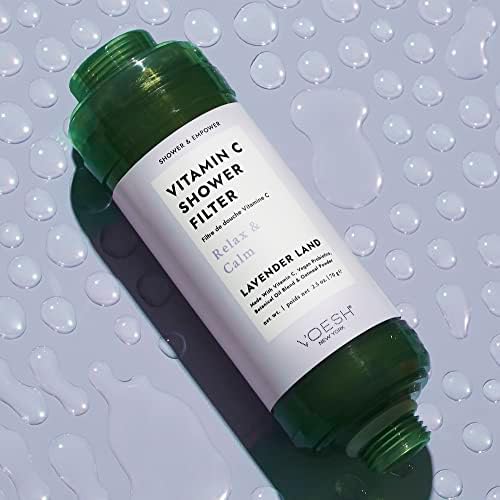 VOESH Vitamin C Shower Filter, Shower Aromatherapy, Water Purifier, Water Softener, Vegan Probiotics, Spa Shower Head, Water Filter, Shower Self-Care - Image 4