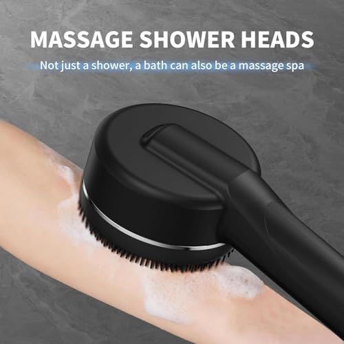 High Pressure Filtered Shower Head - Handheld Ion Showerhead Drops Combo for Hard Water | 3 Modes with 3 Replacement Filters, 59" Extra Long Hose & Adjustable Bracket for Dry Skin & Hair Protection - Image 6