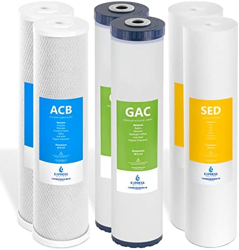 Express Water Whole House Water Filter Set, 3 Stage, 2-Year, 5 Micron by ExpressWater