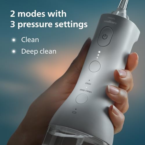 Philips Sonicare Cordless Power Flosser 3000, Water Flosser, 2 Nozzles - Image 7