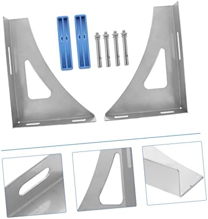 Stainless Steel Water Heater Bracket, 1 Pair Wall Mount Support - Image 7