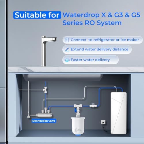 Waterdrop XT Small Water Pressure Tank, Fits /" Water Tubing - Image 3