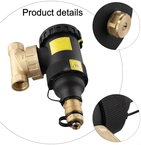 Magnetic Boiler Filter, Magnetic Dirt Remover, 3/4 Heated Magnetic Filter, Magnetic Separator, Brass Magnetic Mudguard Filter For Central Heating Systems - Image 6