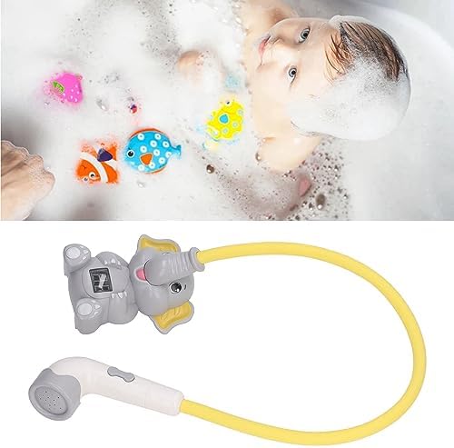 Baby Bath Shower Head with Thermometer and Flexible Hose (Style 1) - Image 2