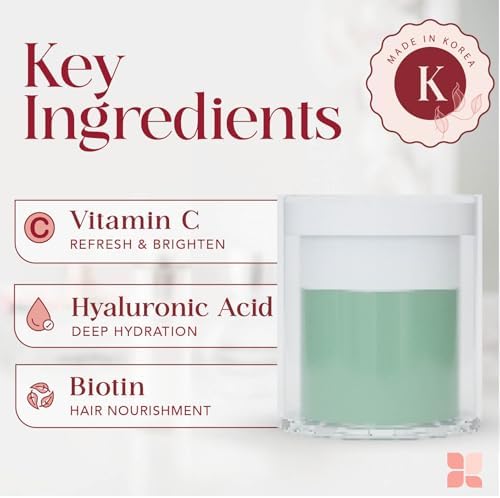 Vitamin C Shower Filter Replacement Cartridge + Shower Steamers Aromatherapy - K Beauty Skin & Hair Enhancement, Universal Water Filter Replacement for AquaBliss - Eucalyptus Scent - Image 4