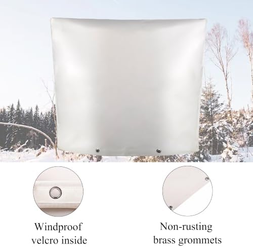 24"Wx24"H Backflow Preventer Insulation Cover, Sprinkler Covers for Outside - Image 4