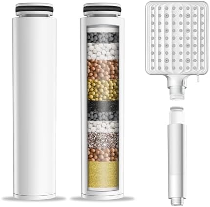 MakeFit Genuine Replacement Filter for Handheld Showerhead 2-PACK (MFR102) by MakeFit