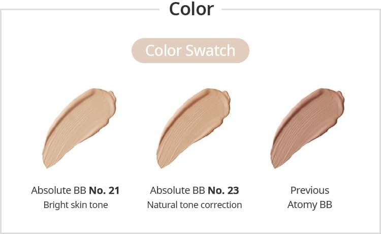 A.T.O.M.Y Absolute BB Cream NO.21 Gorgeous Tone - 1.11 FL OZ - Image 2