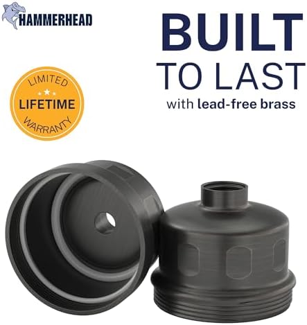 Hammerhead Metal Shower Head Filter, KDF-55 Removes Chlorine & Chemicals - Image 4