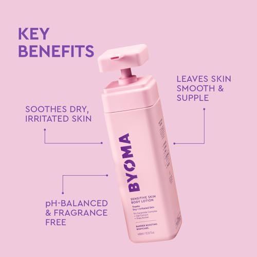 BYOMA Sensitive Body Lotion for Sensitive, Dry and Irritated Skin (400ml) - Image 4