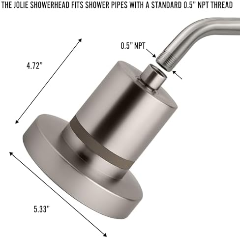 Jolie Replacement Shower Filter for Filtered Showerhead, Hair & Skin - Image 6