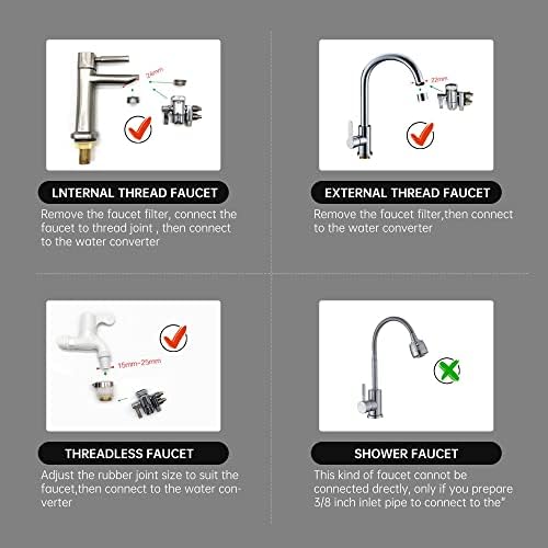 Water Purifier Machine Water Ionizer ORP+500 to -800 PH 2.5-11.2 Alkaline Acid Water Best Home Alkaline Water Filtration System/Instant heating58-136.4 °F/12,000 Liters Per Filter / 7 Water Settings - Image 6