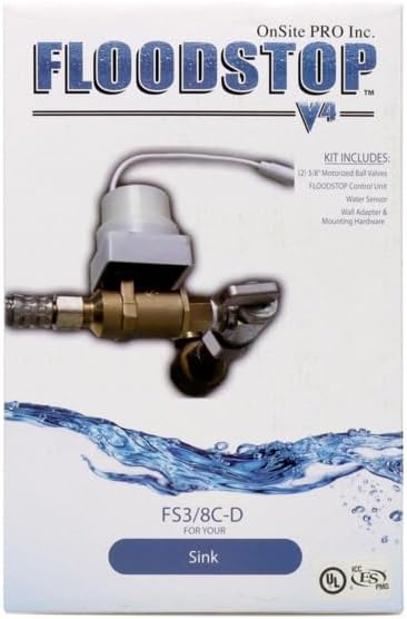 FloodStop Sink Leak Detector Kit, 3/8" Compression - Image 2