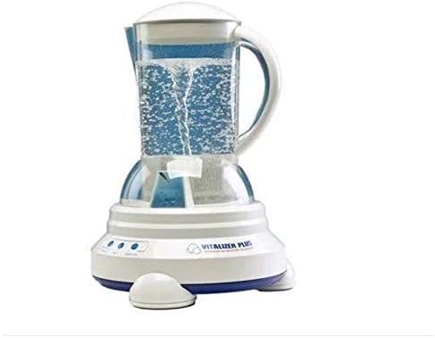 Hexagonal Oxygen Water Maker w/ 3 Mineral Cube - Alkaline Ionizer by Vitalizer+Plus