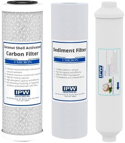 IPW Reverse Osmosis Water Filter Replacement Kit, PC4 by Isopure_WaterIPWINDUSTRIES