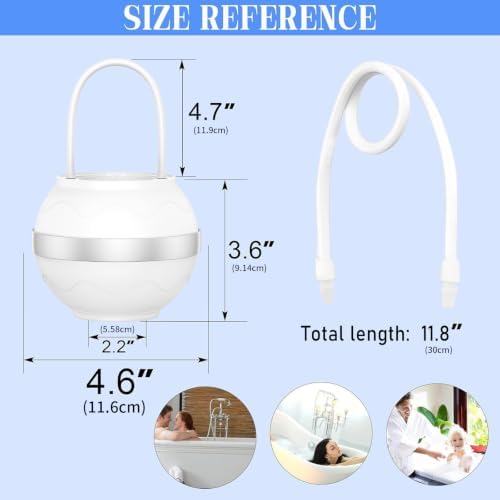 Efficient Hanging Tub Faucet Filter, Portable, White - Image 3