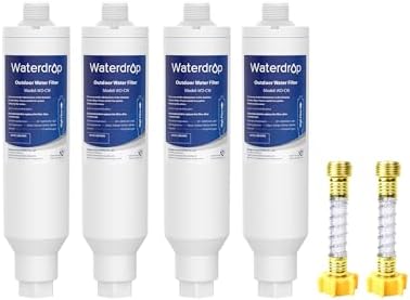 Waterdrop Hard Water Filter for Hose Car Wash, Reduces Hard Water Spots by Waterdrop